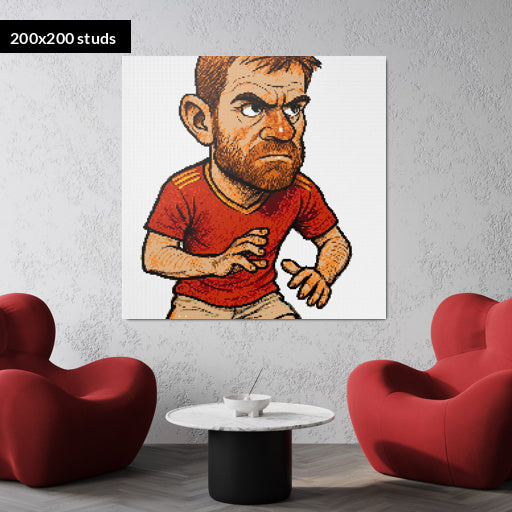 200*200studs, 160*160cm, 63*63inch