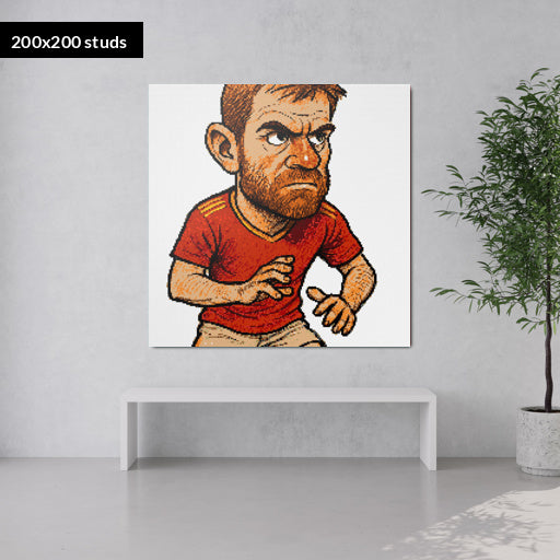 200*200studs, 160*160cm, 63*63inch