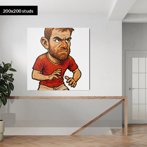 200*200studs, 160*160cm, 63*63inch