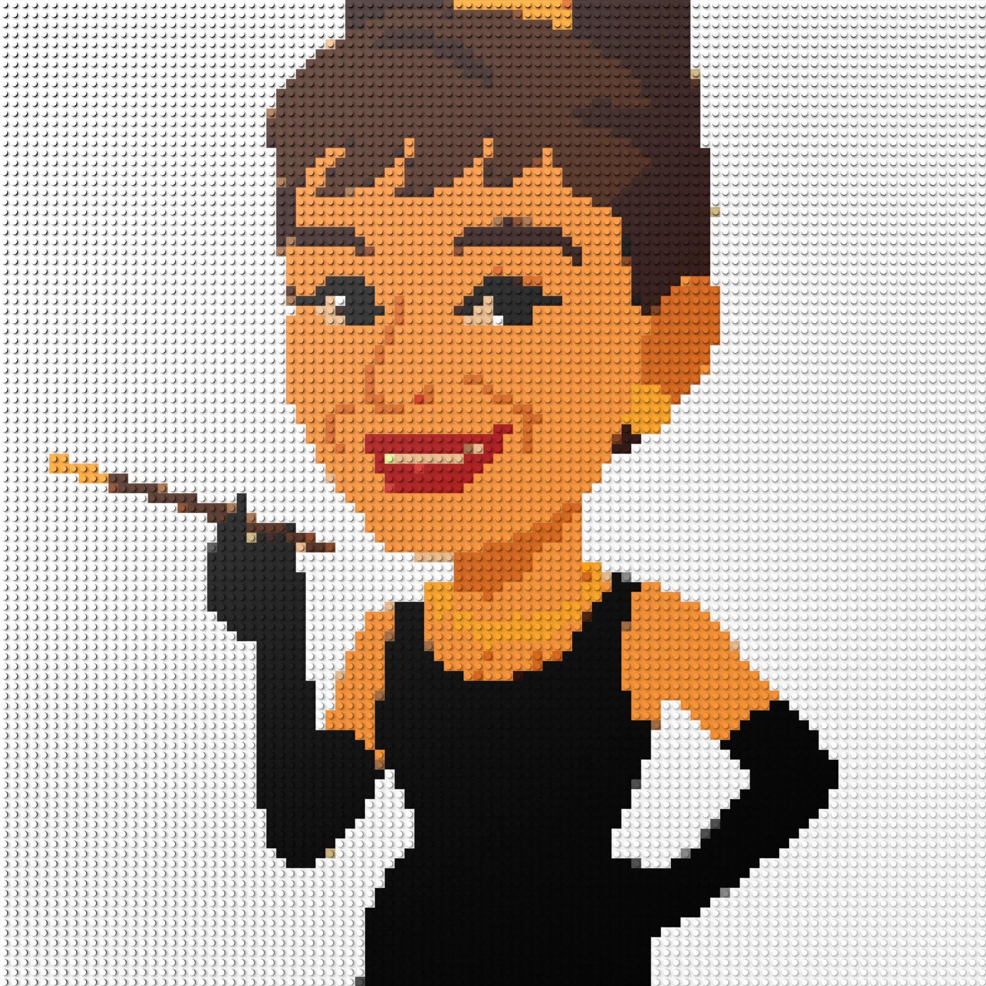 100*100studs, 80*80cm, 31,5*31,5inch