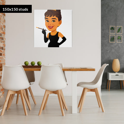 150*150studs, 120*120cm, 47,25*47,25inch