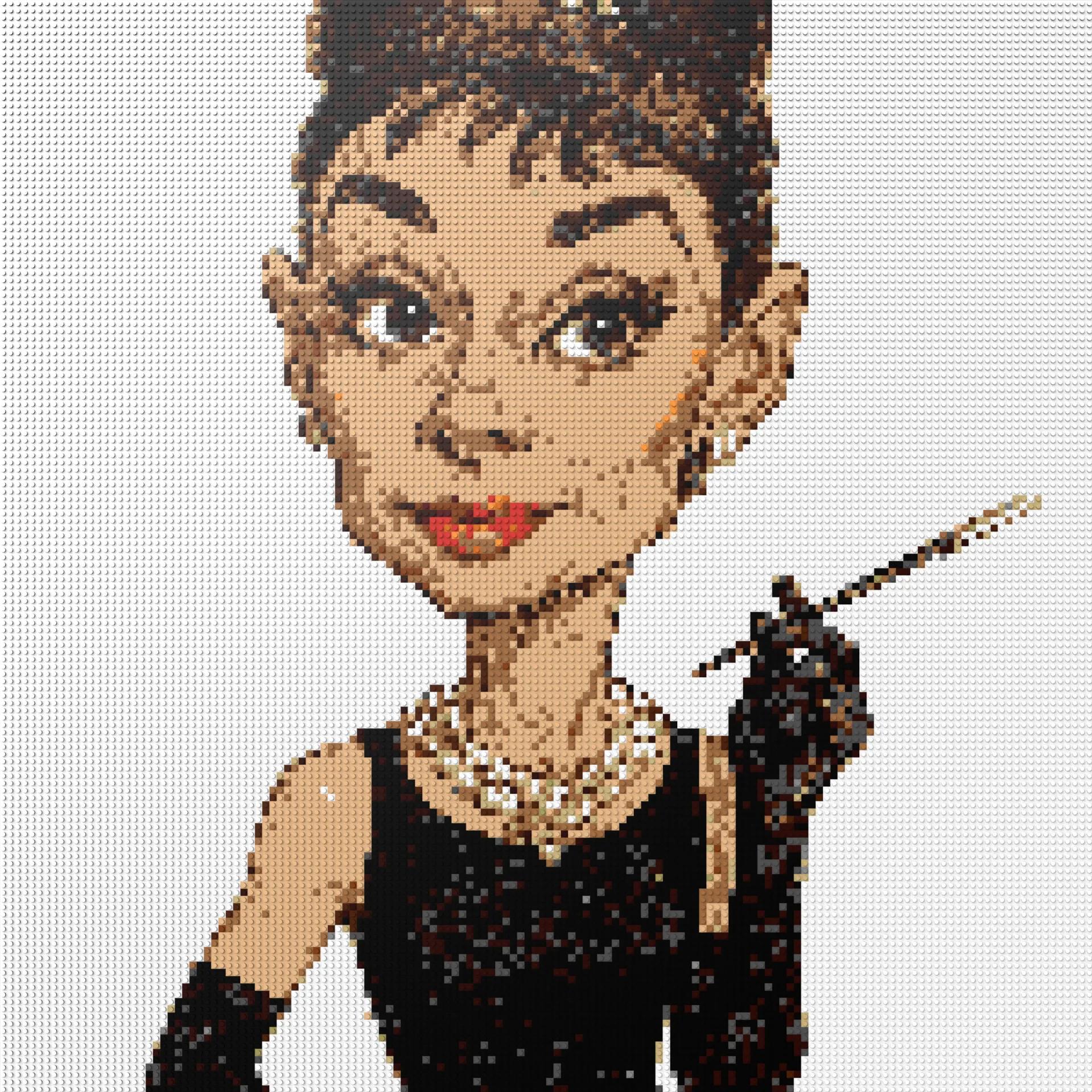 150*150studs, 120*120cm, 47,25*47,25inch