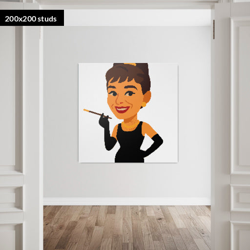 200*200studs, 160*160cm, 63*63inch