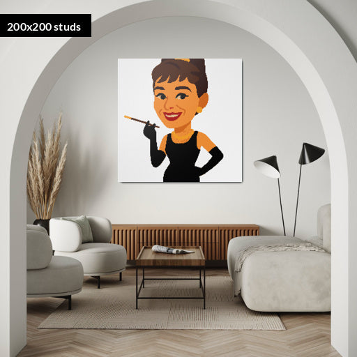 200*200studs, 160*160cm, 63*63inch