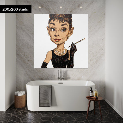 200*200studs, 160*160cm, 63*63inch