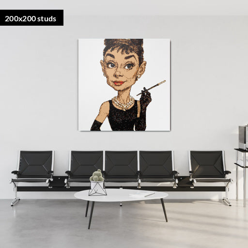 200*200studs, 160*160cm, 63*63inch