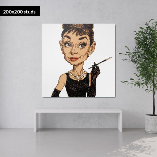 200*200studs, 160*160cm, 63*63inch