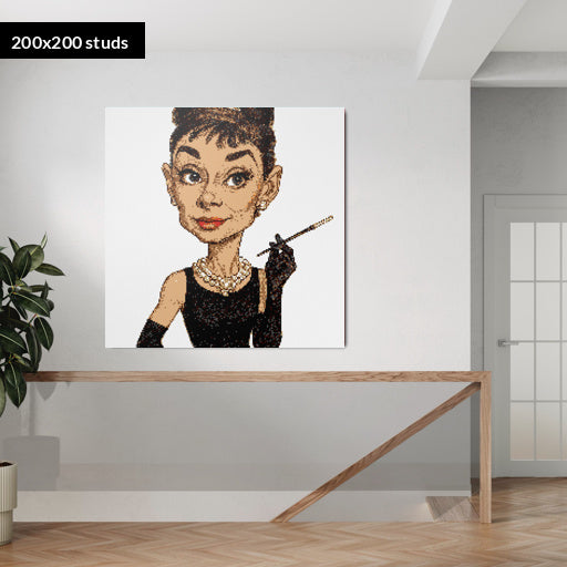 200*200studs, 160*160cm, 63*63inch