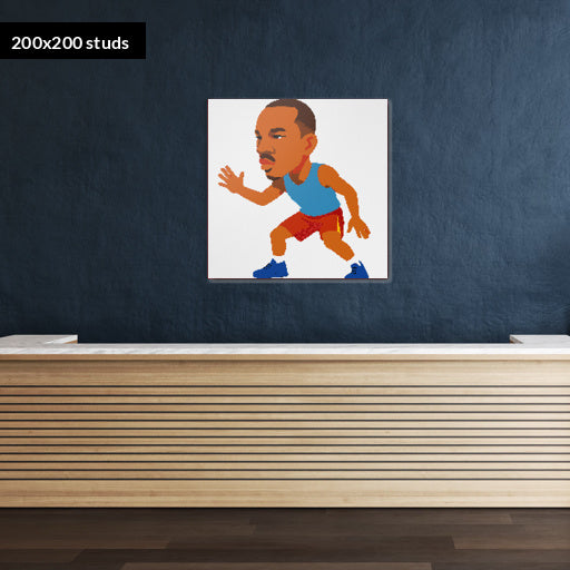 200*200studs, 160*160cm, 63*63inch