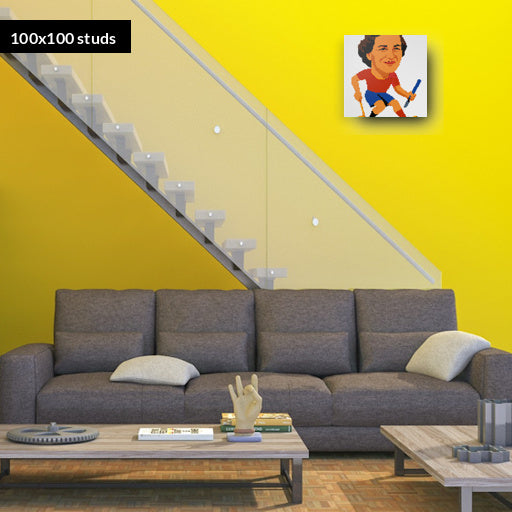 100*100studs, 80*80cm, 31,5*31,5inch