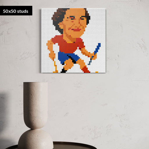 50*50studs, 40*40cm, 15,75*15,75inch