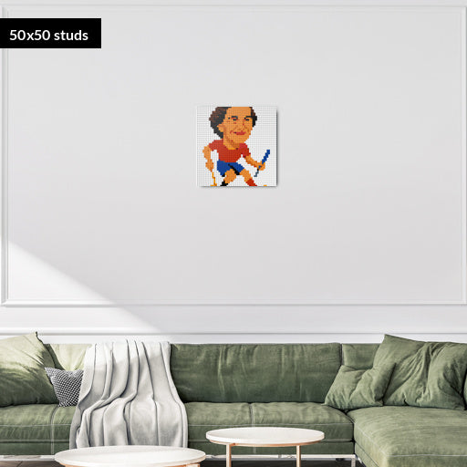 50*50studs, 40*40cm, 15,75*15,75inch