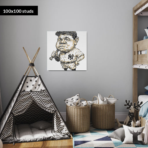 100*100studs, 80*80cm, 31,5*31,5inch