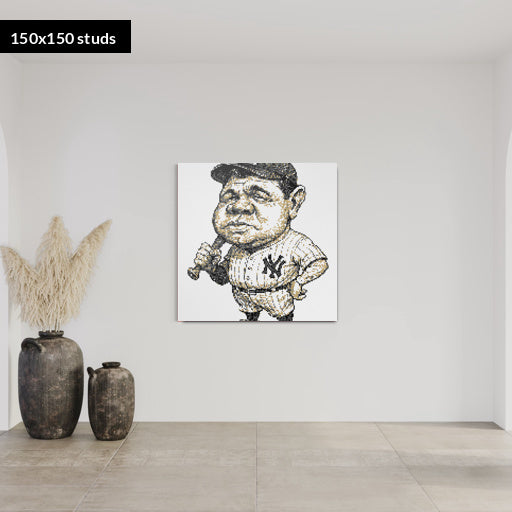 150*150studs, 120*120cm, 47,25*47,25inch