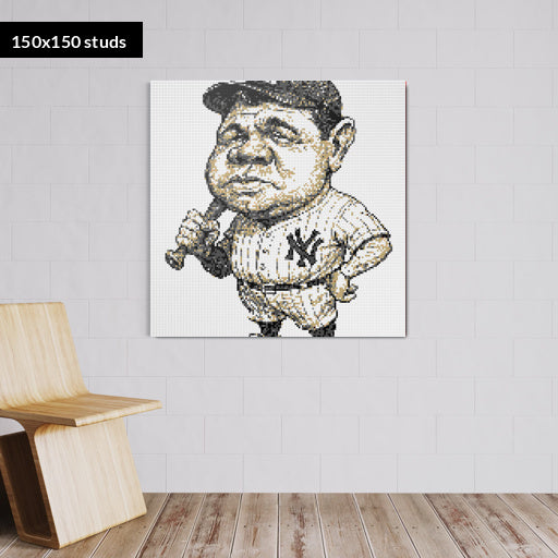 150*150studs, 120*120cm, 47,25*47,25inch