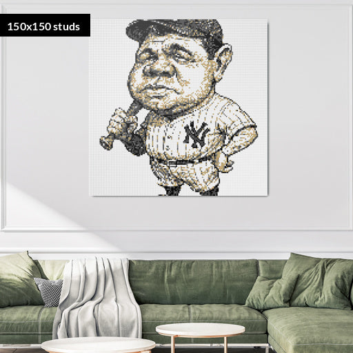 150*150studs, 120*120cm, 47,25*47,25inch