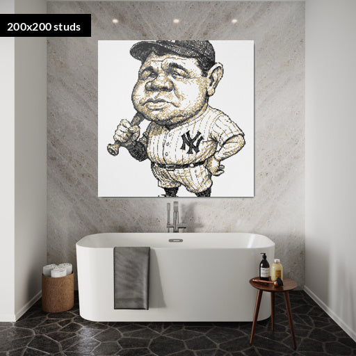 200*200studs, 160*160cm, 63*63inch