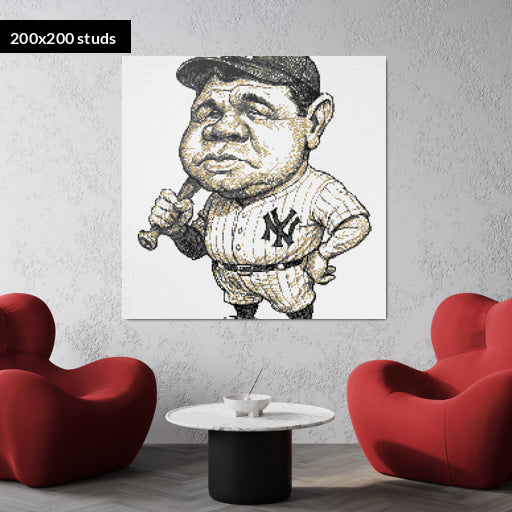 200*200studs, 160*160cm, 63*63inch