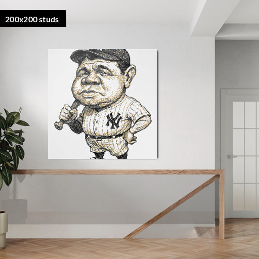 200*200studs, 160*160cm, 63*63inch