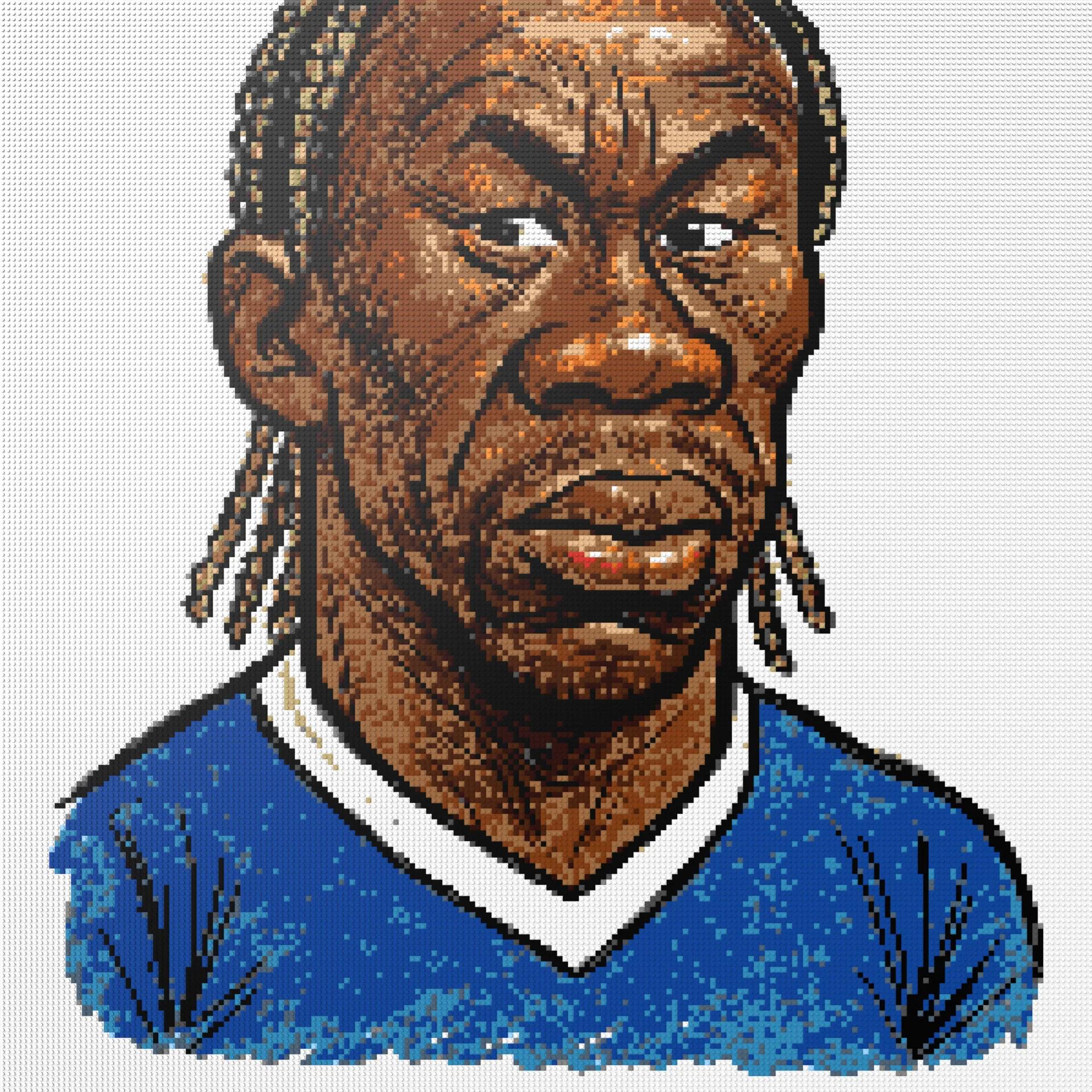 200*200studs, 160*160cm, 63*63inch