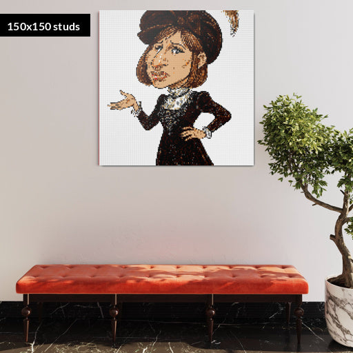 150*150studs, 120*120cm, 47,25*47,25inch