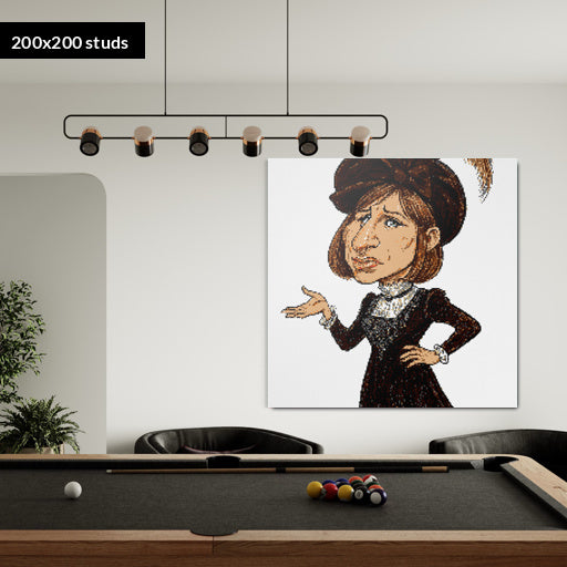 200*200studs, 160*160cm, 63*63inch