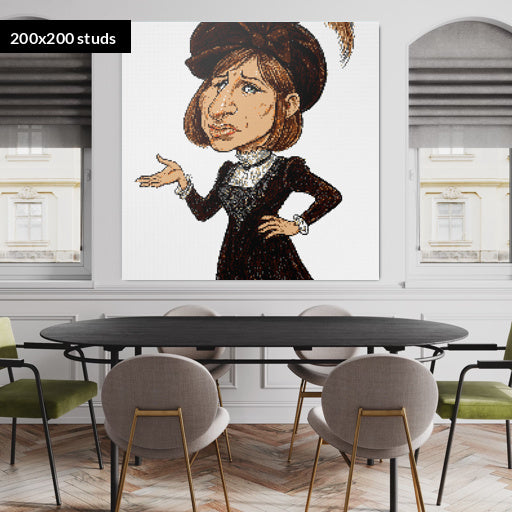 200*200studs, 160*160cm, 63*63inch