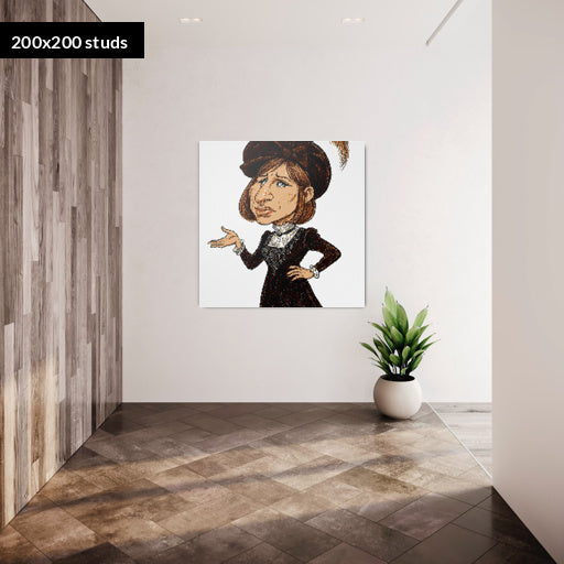 200*200studs, 160*160cm, 63*63inch