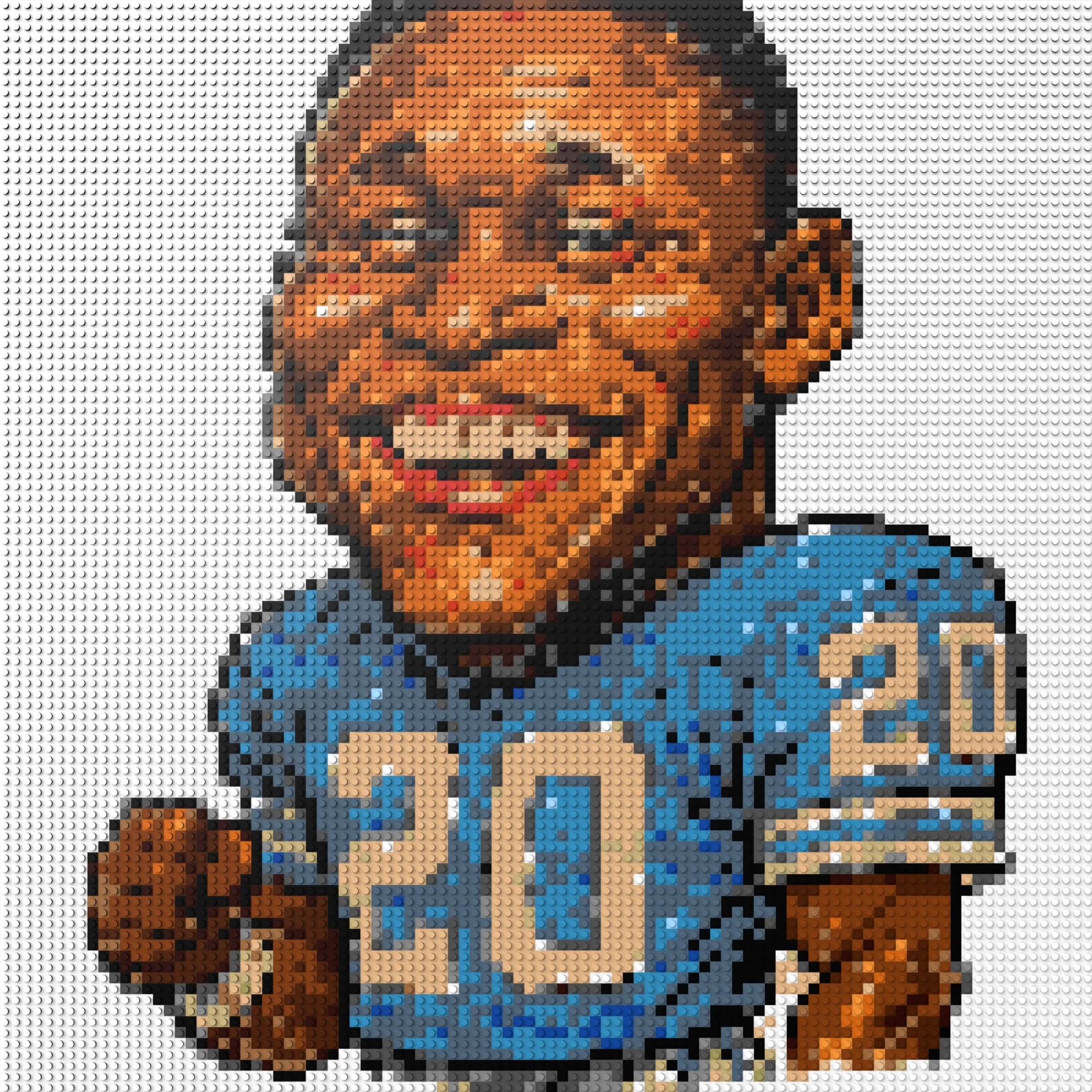 100*100studs, 80*80cm, 31,5*31,5inch