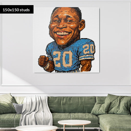 150*150studs, 120*120cm, 47,25*47,25inch