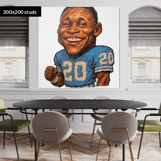 200*200studs, 160*160cm, 63*63inch