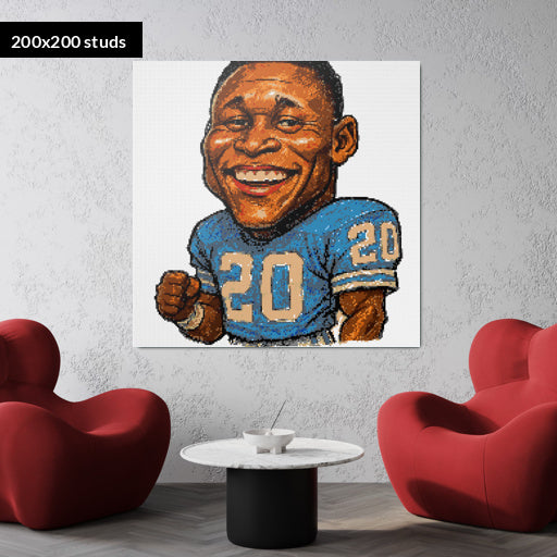 200*200studs, 160*160cm, 63*63inch