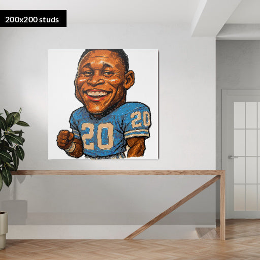 200*200studs, 160*160cm, 63*63inch