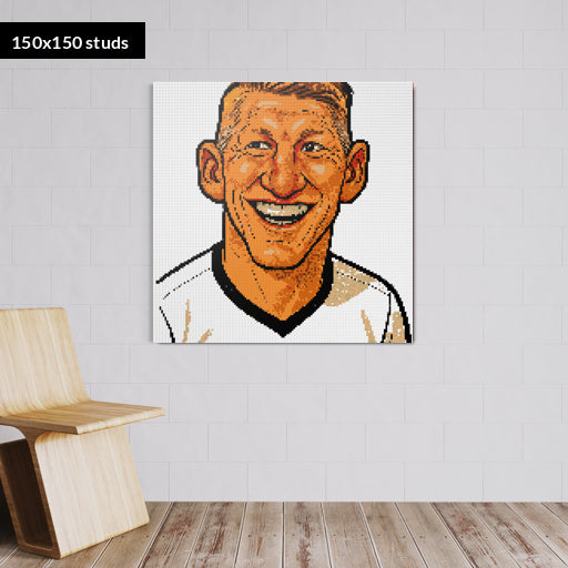 150*150studs, 120*120cm, 47,25*47,25inch