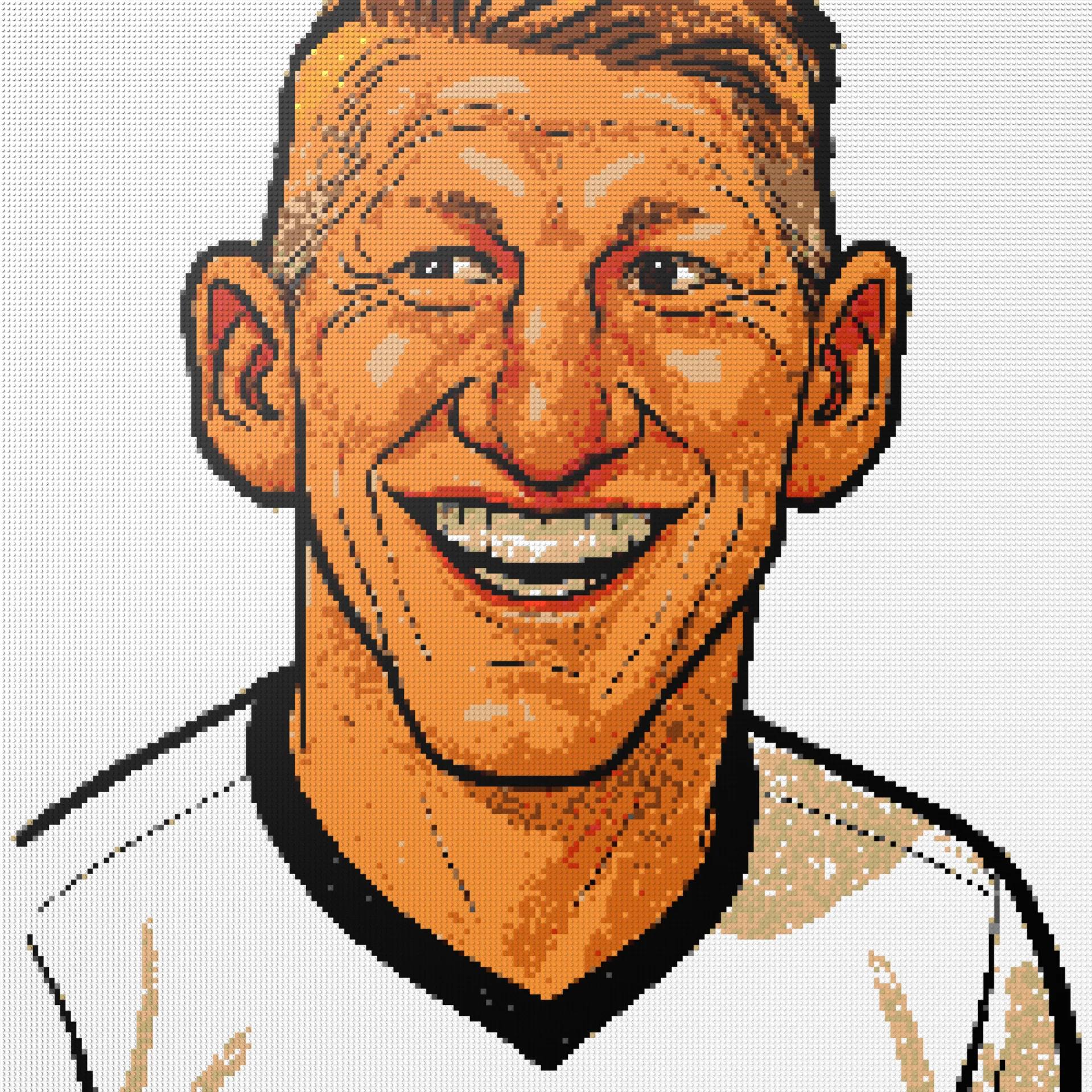 200*200studs, 160*160cm, 63*63inch