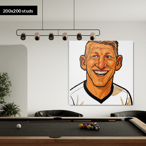 200*200studs, 160*160cm, 63*63inch