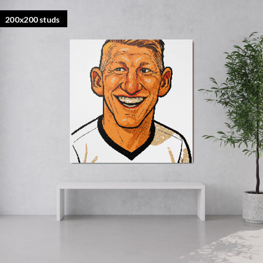 200*200studs, 160*160cm, 63*63inch