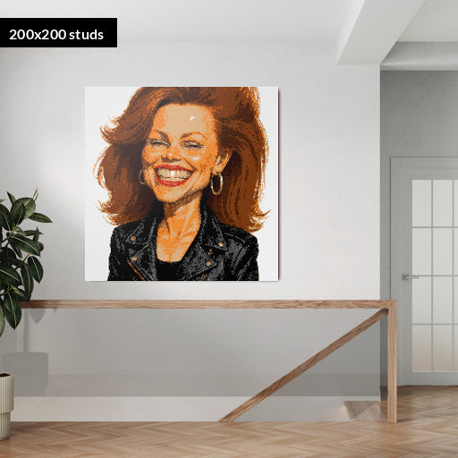 200*200studs, 160*160cm, 63*63inch