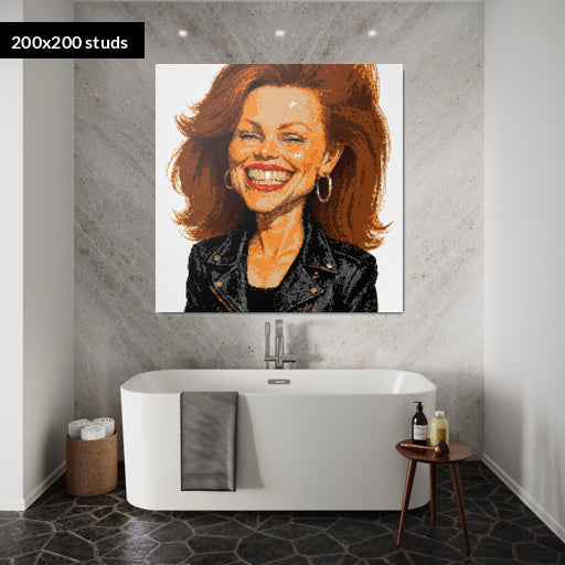 200*200studs, 160*160cm, 63*63inch