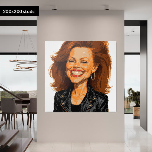 200*200studs, 160*160cm, 63*63inch