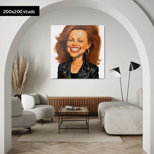 200*200studs, 160*160cm, 63*63inch