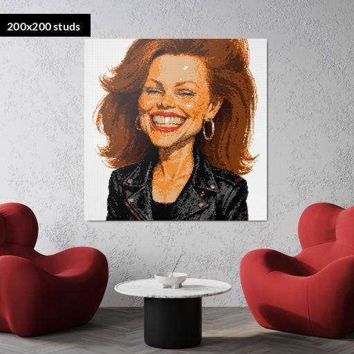 200*200studs, 160*160cm, 63*63inch