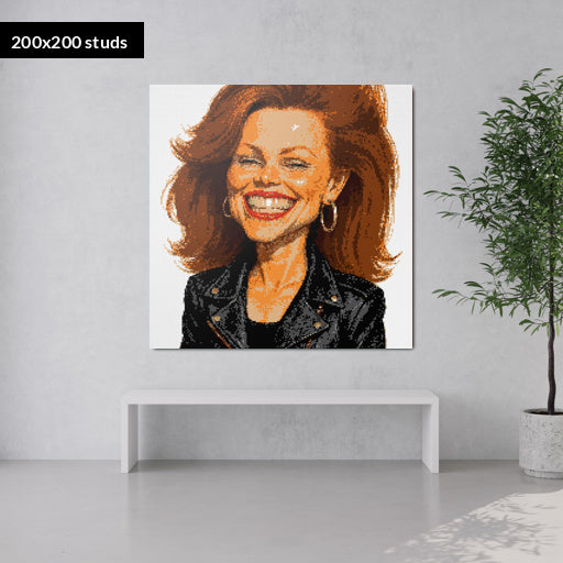 200*200studs, 160*160cm, 63*63inch