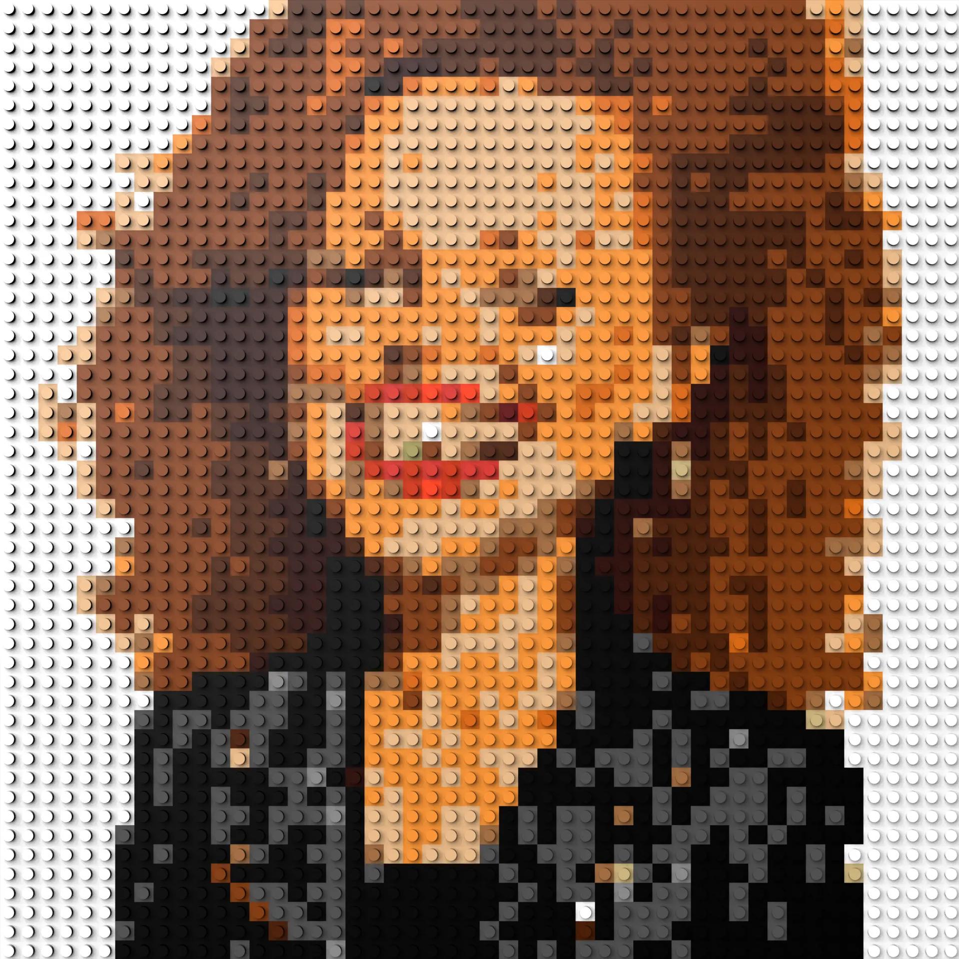 50*50studs, 40*40cm, 15,75*15,75inch