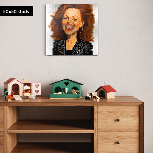 50*50studs, 40*40cm, 15,75*15,75inch