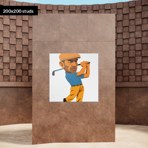 200*200studs, 160*160cm, 63*63inch