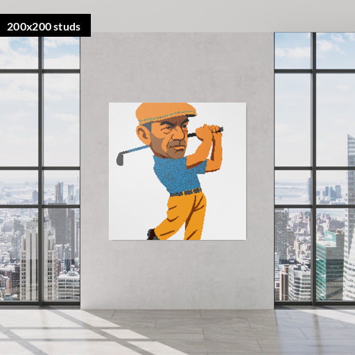 200*200studs, 160*160cm, 63*63inch