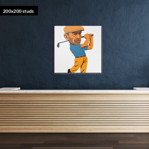 200*200studs, 160*160cm, 63*63inch