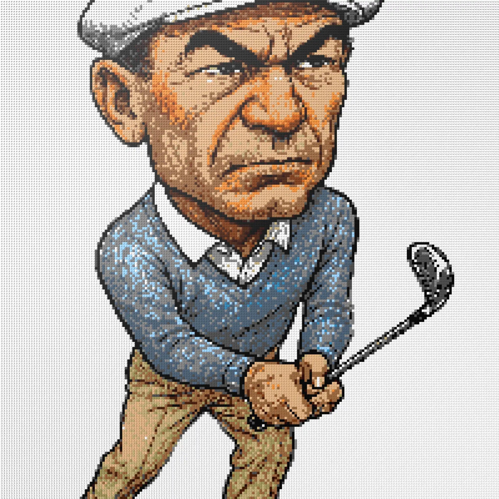 200*200studs, 160*160cm, 63*63inch