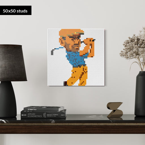 50*50studs, 40*40cm, 15,75*15,75inch